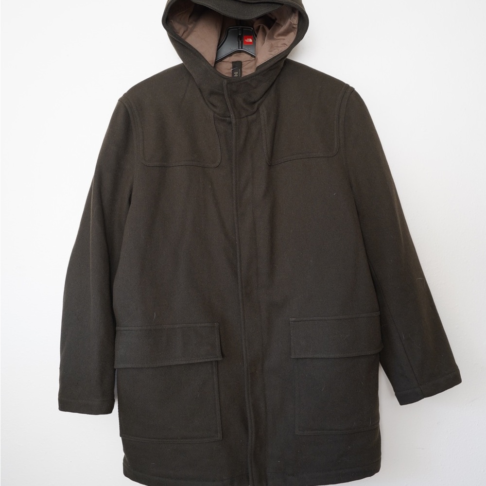 Post Card Jacket Mens  Sz 40 Winter Coat Full Zip Wool Blend